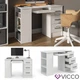 Стіл для комп'ютера Vicco Dallas, білий - зображення 4