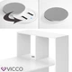 Стол с USB зарядкой Vicco Emir, белый - изображение 7