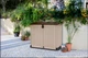 Ящик для зберігання Keter Store-It-Out Midi 845 л Бежевий з коричневим (7290112634252_7290103663865) - зображення 6