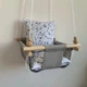 Детская качеля Infancy Звездное небо, Серая основа - изображение 6