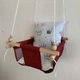 Детская качеля Infancy Короны, Бордовая основа - изображение 5