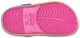 Сабо Crocs Kids Crocband Rainbow Band Clog 205205-6NP-C8 25 Рожевий - зображення 5