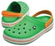 Сабо Crocs Crocband 11016-3R4-M7/W9 39 Зеленый с оранжевым - изображение 2
