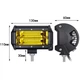 Светодиодная балка (дополнительная фара) 72W 24 smd Жёлтая Autoexpect (05315) - изображение 2