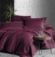 Комплект постельного белья Сатин Страйп CottonTwill 2-спальный 200х220 см цвет Бордо (SСП034-4) - изображение 1