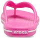 В'єтнамки Crocs Crocband 206100-6QQ-W6 36 Яскраво-рожевий - зображення 6