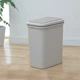 Відро для сміття MVM з кришкою BIN-04 15 л Сіре (BIN-04 15L GRAY) - изображение 3