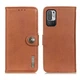 Чохол-книжка KHAZNEH Wallet Cover для Xiaomi Redmi Note 10 5G / Poco M3 Pro - Brown - зображення 2