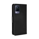 Чехол-книжка с кармашками Deexe Wallet Stand для VIVO V21 - Black - изображение 5