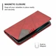 Чохол-книжка з кишеньками UniCase Geometric Pattern для Xiaomi Redmi Note 8 Pro - Red - зображення 6