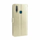 Класичний чохол-книжка Deexe Wallet Style для VIVO Y17 / Y15 - Gold - зображення 6