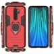 Чехол с подставкой Deexe Hybrid Case для Xiaomi Redmi Note 8 Pro - Red - изображение 5