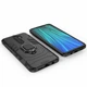 Чехол с подставкой Deexe Hybrid Case для Xiaomi Redmi Note 8 Pro - Black - изображение 3