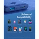 Портативний зарядний пристрій Anker PowerCore Slim 10000 mAh PD Fabric Blue - зображення 5