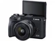 Фотоапарат Canon EOS M6 Mark II + 15-45 IS STM + EVF Kit Black (3611C053) - зображення 3