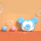 Детский фотоаппарат-генератор для мыльных пузырей Bubble Camera Голубой мышонок - изображение 2