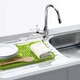 Сушарка для посуду MBM HOME 38.8х24.5х2 см Зелена (DR-04 GREEN) - зображення 2