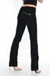 Брюки OMAT jeans 9293 W 29 L 34 Черные - изображение 4