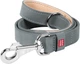 Поводок для собак кожаный WAUDOG Classic L-XL Ш 25 мм Дл 122 см Серый (081511Collar) - изображение 1