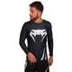 Рашгард мужской с длинным рукавом Venum Challemger Heroe 5248 размер XL (50-52) Black-White - изображение 1