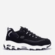 Женские кроссовки Skechers D’Lites Freeze Talk 66666125 BLK 36 (6) 23 см Черные (192283813887) - изображение 1