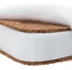 Матрас Babyroom Oval OKPK-80 11 см кокос, поролон, кокос 625558 Белый - изображение 2