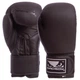 Перчатки боксерские кожаные на липучке VL-6605 MATT (р-р 14oz, черный) - изображение 1