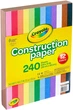 Кольоровий папір Crayola 240 аркушів, 10 кольорів - зображення 4