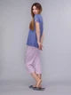 Домашній одяг U. S. Polo Assn - Футболка та бриджі 15601 сині, S - зображення 2