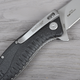 Ніж складний Kershaw Grinder (довжина: 197мм, лезо: 83мм), чорний - изображение 6