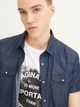 Рубашка Jack & Jones 217204511 XS (80181XS) Синий - изображение 4