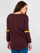 Світшот Vero Moda 316102004 M (70258M) Бордовий - зображення 4