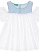 Блуза Benetton 3Z01C142R 100 cm (88194100cm) Белый - изображение 1