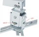 Кронштейн для проектора CHARMOUNT PRB63-100 white - изображение 7