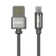 USB cable Remax Gravity micro RC-095m Grey - зображення 1