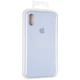 Чохол Fiji Silicone Case для Apple iPhone XS бампер накладка Full Soft Lilac - зображення 4