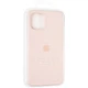Чохол Fiji Silicone Case Apple iPhone 12 Pro бампер накладка Full Soft Pink Sand - зображення 4