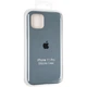 Чехол Fiji Silicone Case для Apple iPhone 11 Pro бампер накладка Full Soft Granny Grey - изображение 4