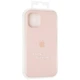 Чехол Fiji Silicone Case для Apple iPhone 12 mini бампер накладка Full Soft Pink Sand - изображение 4