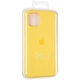 Чехол Fiji Silicone Case для Apple iPhone 11 Pro бампер накладка Full Soft Canary Yellow - изображение 4