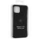 Чехол Fiji Silicone Case для Apple iPhone 11 Pro бампер накладка Full Soft Black - изображение 4