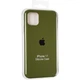 Чехол Fiji Silicone Case для Apple iPhone 11 бампер накладка Full Soft Pinery Green - изображение 4