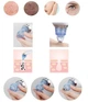 Вакуумний очищувач Derma suction DS Vacuum для професійного чищення шкіри та пор обличчя - легкий компактний зручний прилад у використанні + 4 насадки, Білий - зображення 3