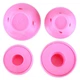 Силіконові бігуді Hair Magic Curler (Pink) - зображення 3