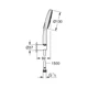 Душовий гарнітур Grohe Rainshower Smartactive 130 26581000 - зображення 2