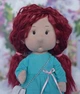 Интерьерная текстильная кукла ручной работы Тина Hand Made - изображение 2