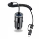 Автомобільний зарядний пристрій Baseus Enjoy Together 4.8 A + Cable 2-in-1 Lightning/Type-C black - зображення 2