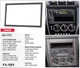 Переходная рамка Carav 11-101 для VW Passat B5 96-05/Bora 98-006/Golf/98-03 - изображение 4