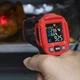 Пірометр професійний інфрачервоний промисловий безконтактний Habotest HT650C (IR: -30 ... +550 °C) D:S: 12:1; EMS: 0.10–1.00. вимірювання температури та вологість повітря - зображення 6