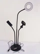 Набор блогера 3 в 1 гибкий штатив с Led кольцом+держатели для телефона и микрофона - изображение 3